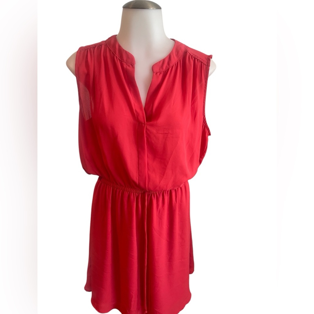 Modlusive Women’s Coral Lightweight Sleeveless Flowy Dress SZ M